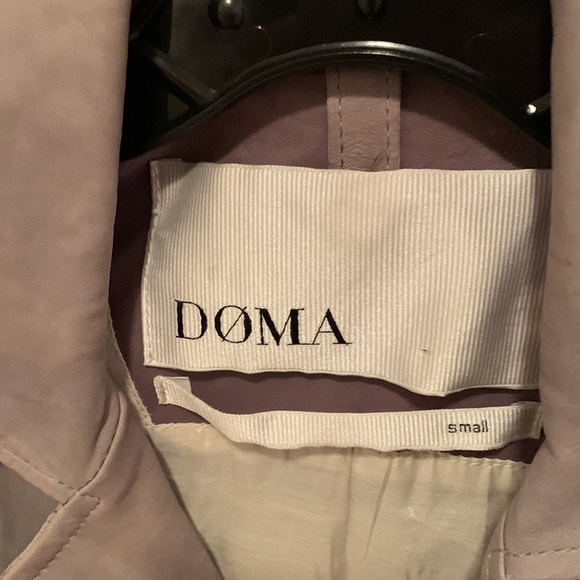 Doma leather bomber jacket Sz: small NWOT - Picture 3 of 4